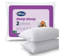 Silentnight Deep Sleep, Coppia di Cuscini, White, 2 Pezzi