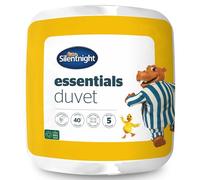 Silentnight Piumino Essenziale, Microfibra, Bianco, Matrimoniale, 10,5 tog