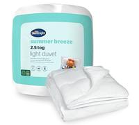Silentnight Summer Breeze - Piumone per letto king size da 2,5 Tog leggero, ideale per notti calde e dormienti caldi, ipoallergenico e lavabile in lavatrice, misura king size 225 x 220 cm