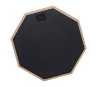 Silents Drum Practice Pad da 12 pollici, doppio lato, per l'allenamento silenzioso su tamburi e sulle ginocchia