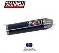 Silenziatore carbonio enduro/cross 2T vers. alta Aprilia RX 50. 2003 2004 2005