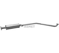 Silenziatore 31.002 ASMET per DAEWOO CHEVROLET