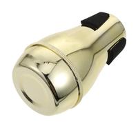 Silenziatore Abs in Oro, Accessorio per Trombone Alto e Tenore | Pratico Uso Inserti Facili da Montare, Formato Leggero da Trasportare, Adatto a Prove Silenziose