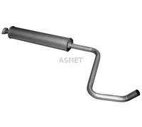 Silenziatore anteriore 05.247 ASMET per OPEL ASTRA J ASTRA J Tre volumi