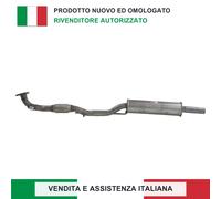 SILENZIATORE ANTERIORE 5Z0253059CM PER VW FOX 1.2 2005-2011 5Z0253059F