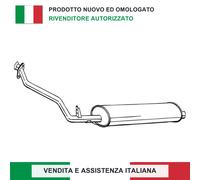 Bosal Silenziatore anteriore 284-369 per Mercedes 100 Autobus W631 D 72 CV (KW 53)