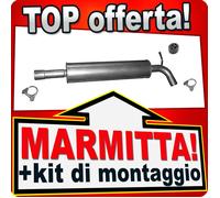 Silenziatore Anteriore per AUDI A3 VW GOLF VII 1.5 35 TFSI TSI 2017-2020