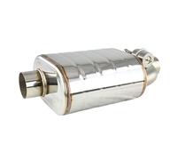 Silenziatore attivo JRspec con valvola di depressione telecomandata 76 mm