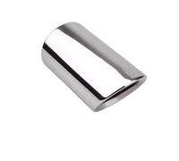 Silenziatore Auto Per VW Per Beetle 2012 2013 2014 2015 2016 2017 2018 Terminale Di Scarico Per Auto In Acciaio Inossidabile Cat-back Auto Gola Coda(D'argento)