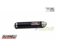 Silenziatore carbon fond. allum. Derbi DRD EDITION 50 SM 03-07 Giannelli 33653HF