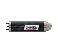 Silenziatore carby enduro/cross 2T versione alta Malaguti XSM 50 04 34636HF