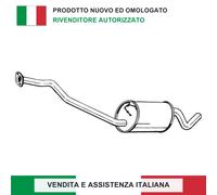 SILENZIATORE CENTRALE 1494995 PER FORD TOURNEO CONNECT 1.8 TDCI TRANSIT CONNECT