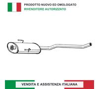 SILENZIATORE CENTRALE 171753 PER FIAT SCUDO 1.6 PEUGEOT EXPERT CITROËN JUMPY I