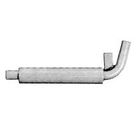 SILENZIATORE CENTRALE 175030 PER PEUGEOT 504 BREAK 1.8 2.0 2.1 2.3 1971-1986