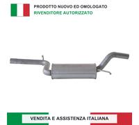 SILENZIATORE CENTRALE 3C0253409M PER VW PASSAT B7 1.4 TSI 1.8 TSI CC B7 1.4 TSI