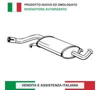 SILENZIATORE CENTRALE 4A0253409D PER AUDI 100 AVANT A6