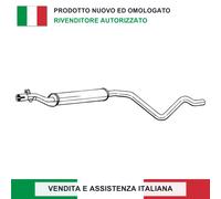 SILENZIATORE CENTRALE 533253209F PER VW GOLF I 1.8 1982-1992 SCIROCCO 1.8