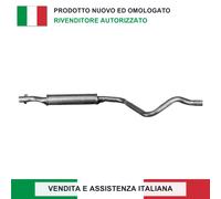 SILENZIATORE CENTRALE 533253209F PER VW GOLF I 1.8 1982-1992 SCIROCCO 1.8