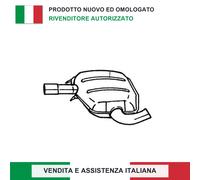 SILENZIATORE CENTRALE 535253409K PER VW CORRADO 1.8 16V 2.0 1989-1995