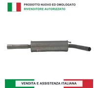 SILENZIATORE CENTRALE 6C0253209M PER SEAT IBIZA IV AUDI A1 SKODA FABIA III VW
