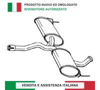 SILENZIATORE CENTRALE 7700423138 PER RENAULT LAGUNA I 2.0 16V 3.0 1993-2001
