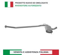 SILENZIATORE CENTRALE PER RENAULT 21 2.1 Turbo-D _ KW 65 CV 88
