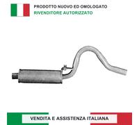 SILENZIATORE CENTRALE 852322 PER OPEL ASCONA B 2.0 1.6 1.9 MANTA B 2.0 1.6 1.8
