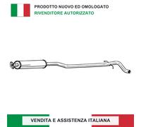 SILENZIATORE CENTRALE 8634168 PER VOLVO S60 I 2.4 2.0 2.5 2000-2010 8684279