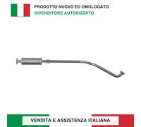 SILENZIATORE CENTRALE 96536882 PER CHEVROLET AVEO / KALOS 1.2 DAEWOO KALOS 1.4