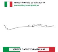 SILENZIATORE CENTRALE AN374J PER AUSTIN MINI II 1967-1993 GEX154 GEX189 GEX177