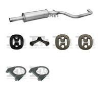 Silenziatore centrale ASMET per Audi A3 Hatchback, Sportback 1197 cc , 77 kW