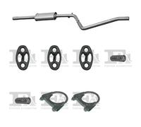 Silenziatore centrale ASMET per DACIA Logan Sedan 1.4, 55 KW 09/04 -, DACIA