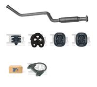 Silenziatore centrale ASMET per MERCEDES 250D Sedan, W124 2.5, 66 KW