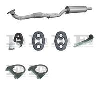 Silenziatore centrale ASMET per SEAT Ibiza IV Hatchback, Sportcoupe, Combi 1.2,