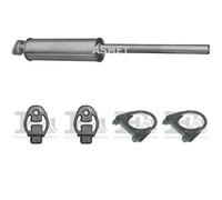Silenziatore centrale ASMET per VOLVO C30 Hatchback 1.6, 74 KW 10/06 -, VOLVO