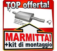 Silenziatore centrale BMW 3 E46 316/318 Berlina Familiare Cabrio Compact