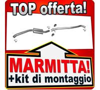 Silenziatore centrale BMW X3 (E83) 2.0 3.0D 150, 204, 218 CV 2004-2008