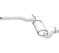 SILENZIATORE CENTRALE DEL SISTEMA DI SCARICO BOSAL PER VW AUDI SEAT SKODA BOS282