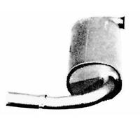 SILENZIATORE CENTRALE PER FIAT 242-SERIE 1.9 _ KW 51 CV 69