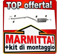 Silenziatore Centrale per FORD TOURNEO CONNECT / TRANSIT CONNECT Marmitta