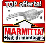 Silenziatore Centrale per MERCEDES S124 W124 E200 E220 260E 300TE 85-96
