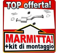 Silenziatore Centrale per MITSUBISHI PAJERO IV 3.2 DI-D LWB dal 2006 Marmitta