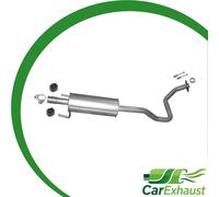 Silenziatore Centrale per TOYOTA PRIUS 1.5 HYBRID 57KW 09.2003-12.2009