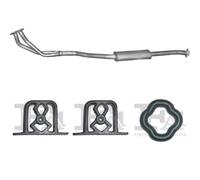 Silenziatore centrale POLMO per BMW 316i Sedan, Coupe, E36 1.6, 75 KW , BMW