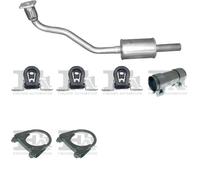 Silenziatore centrale POLMO per VOLKSWAGEN Golf III Cabrio 1.8, 66 KW ,