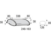 Silenziatore centrale BOSAL 248-163