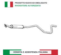 SILENZIATORE CENTRALE WCE000470 PER LAND ROVER FREELANDER I SOFT TOP 1.8 4X4