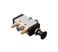 Silenziatore comando accessori manuale valvola push pull industriale nuova