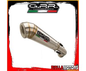SILENZIATORE COMPLETO GPR Triumph Trident 660 2021/2022 e5 2021-2022 660 OMOLOGA