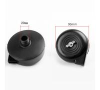 Silenziatore Compressore Plastica Nero Alimentazione Silenziatore Cartuccia